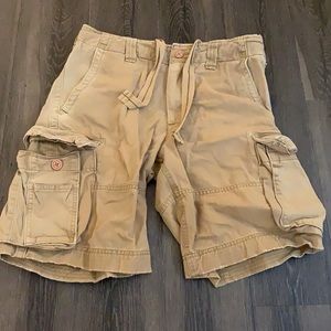 Abercrombie Kids size 16 Khaki cargo shorts